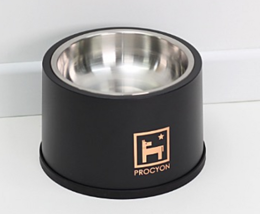 PROCYON Cooler Bowl Basic (Starry Black + Large Stainless Steel Bowl +Ice Ring)