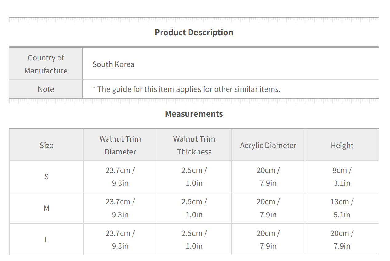 Jangsulab - Multipurpose Water Bowl Tray