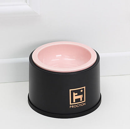 PROCYON Cooler Bowl Ceramic (Starry Black + Large Baby Pink Ceramic Bowl + Ice Ring)