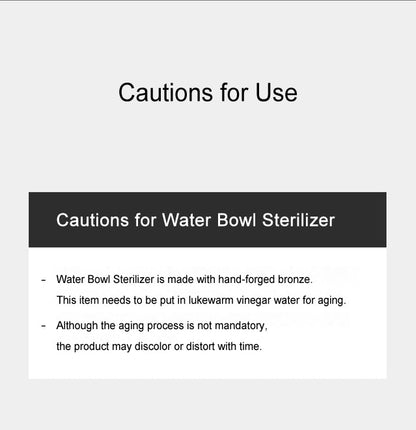 Jangsulab - Water Bowl Sterilizer